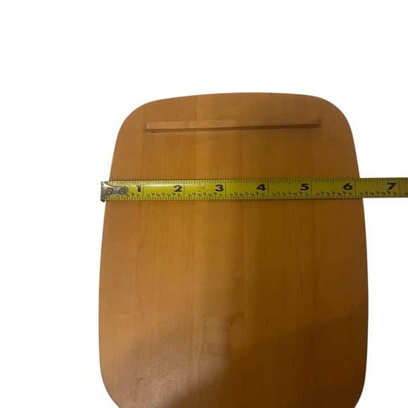 LONGABERGER 2002 Recipe Basket Woven Basket with Lid and Plaid Trim - Picture 9 of 9